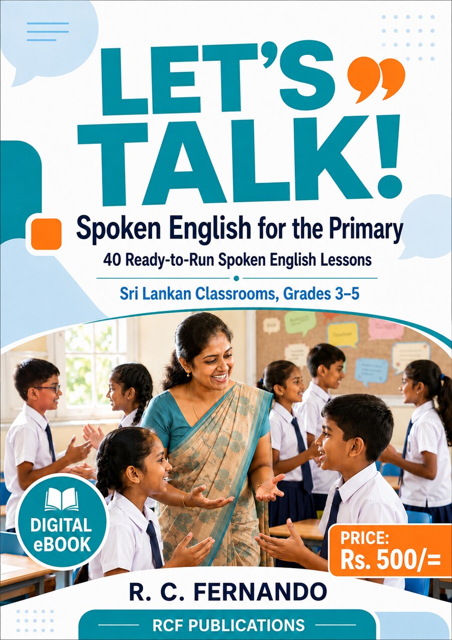 Front cover of Let's Talk! Spoken English for the Primary by R. C. Fernando