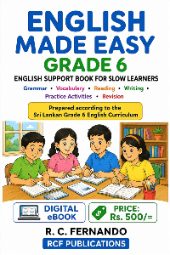 Front cover of English Made Easy: Grade 6 by R. C. Fernando