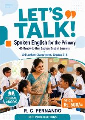 Front cover of Let's Talk! Spoken English for the Primary by R. C. Fernando